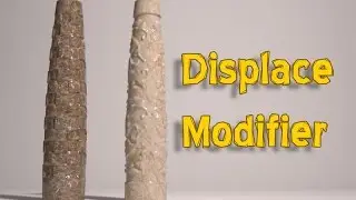 26 Modifiers in 3Ds MAX (Displace Modifier)
