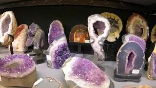 Multiple days at the largest gem and mineral show on earth - Tucson, Arizona.