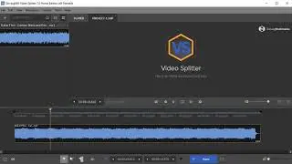 How to split MP3 file with Video Splitter