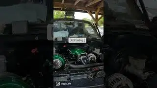 InsaneSilverado  Z71(4x4) Spools HUGE Turbo - Sounds Like A Jet!