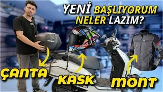 YENİ MOTORA BAŞLAYANLARA NELER LAZIM ? HEM MOTORA HEM KENDİME !!!!