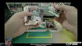2025 Topps Series 1 Jumbo Baseball 6 Box Case Break #7