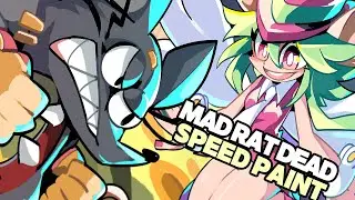 MADRATDEAD 🎨Clip Studio Bongfill SPEEDPAINT  : マッドラットデッド