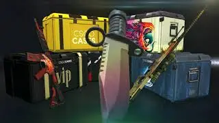 Insane 888$ csgocases.com opening - Got a knife!