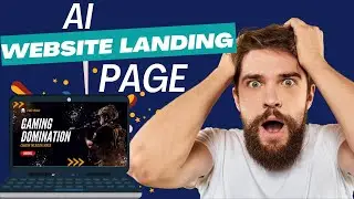 How To Build A Landing Page With AI | AI Landing Page Build Free AI |