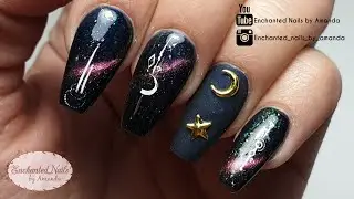 Apres Gel-x Dupe 💅 DIY Press On Nails With Builder Gel | Cats Eye Gel Polish Design | Easy Nail Art
