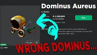 Roblox ACCIDENTALLY REPLACED this Dominus...