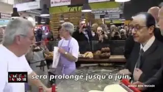 Hollande au Salon de l'Agriculture 2017