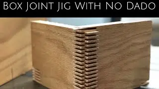 1 Minute: Box Joint Jig With No Dado