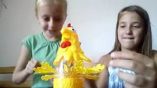 Челендж в курочку с яичками.         / Ника И Ариша сестрички