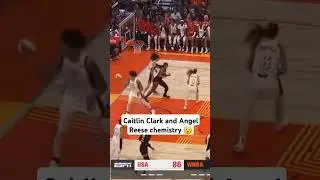 Caitlin Clark and Angel Reese were 🍳 at the 2024 WNBA All-Star Game #hoops #basketball #highlights