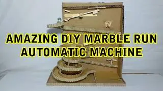 WOW! amazing diy marble run automatic machine