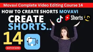 How to Create Shorts ​Videos in Movavi Video Editor For Tiktok YouTube Shorts ⬆️ Video 14.