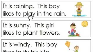 Very first sight word sentences 39 it