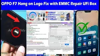 OPPO F7 Dump File Hang on Logo Fix with EMMC Repair UFi Box Job Done