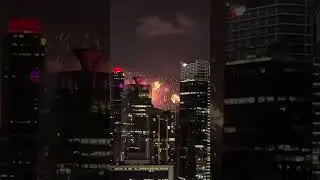 The fire works of NDP 2023