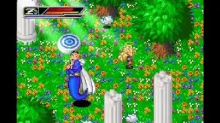 Dragon Ball Z   Buu's Fury GBA l visiting Dabura in Heaven l turning Super Saiyan 3