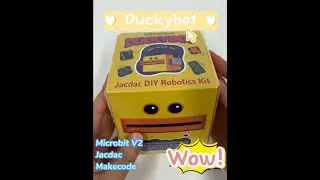🟡DuckyBot A Jacdac DIY Robitics Kit for micro:bit V2