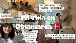 ¡Así quedó nuestra casa después de todos los cambios!+Día de las madres en Dinamarca #suscribete