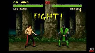 Mortal Kombat 2 (snes) - LIYU KANG Vs SCOPIAN