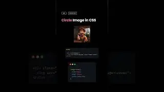 create circle image in css 