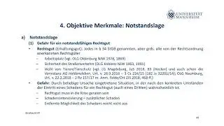 Strafrecht AT Teil 8 (Notstand, § 34 StGB)