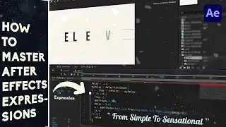 How To Use Expression In After Effects | After Effects Expression Explained In Details