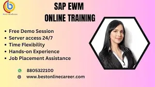 SAP EWM online training course| SAP EWM Demo| SAP EWM