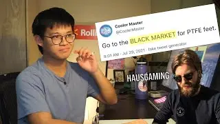 i hate this tweet from cooler master (ft. @hausgaming)