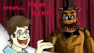 How to draw Freddy Fazbear from Five Nights at Freddy's