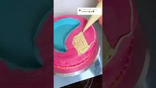 Don’t worry we made barbie a fantastic pool cake! #barbiemovie #barbie #pool