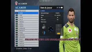 how to create and put a player in a team in pes 17