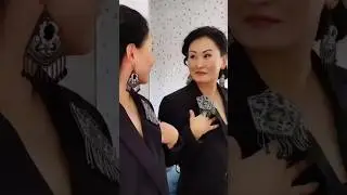 #jewelry #бижутерияручнойработы Комплект Тумар в серо-черном