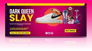 How to Design A Fashion/Boutique Banner in Photoshop | Photoshop Tutorials