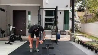 Gorilla Burpee Bench Jump Over