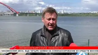 «Купаться ещё нельзя»: мэр Локоть проверил пляж в Бугринской роще