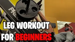 How To Get MASSIVE Legs For BEGINNERS | My Workout Routine