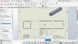 Break Views in Solidworks Drawing