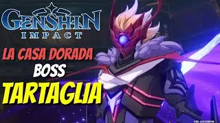 THE GOLDEN HOUSE | EPIC TARTAGLIA BOSS FIGHT | GENSHIN IMPACT