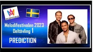 Melodifestivalen 2023 | PREDICTION | Deltävling 1 | Top 7 | With Comments