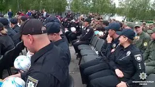 Керівництво МВС та Нацполіції нагородило поліцейських, які забезпечили публічну безпеку в столиці.
