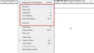 PAGEMAKER 10:VIEW & HELP  MENU IN PAGEMAKER