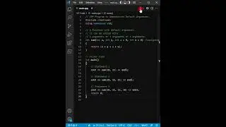 CPP Program to demonstrate Default Arguments