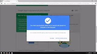 How to Disable Interest-Based Google Ads (2016)