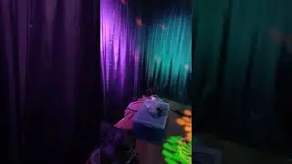 QTX Gobo Fireflash disco light in action (with ADJ Mega Tripar Profile Plus and ADJ Mini Dekker)