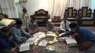 Ngaji bareng, yang kecil ini tak mau kalah...