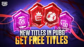 New Permanent Titles | Free Legendary Title For Everyone | Club Exclusive Title |PUBGM/BGMI