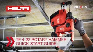Hilti Nuron TE 4-22 Cordless Rotary Hammer - Quick-start Guide