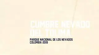 Cumbre Nevado Tolima 2019