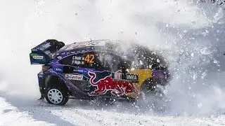 WRC Rally Sweden 2022 | Best rally moments , crashes , mistakes and pure sound | Mejores momentos